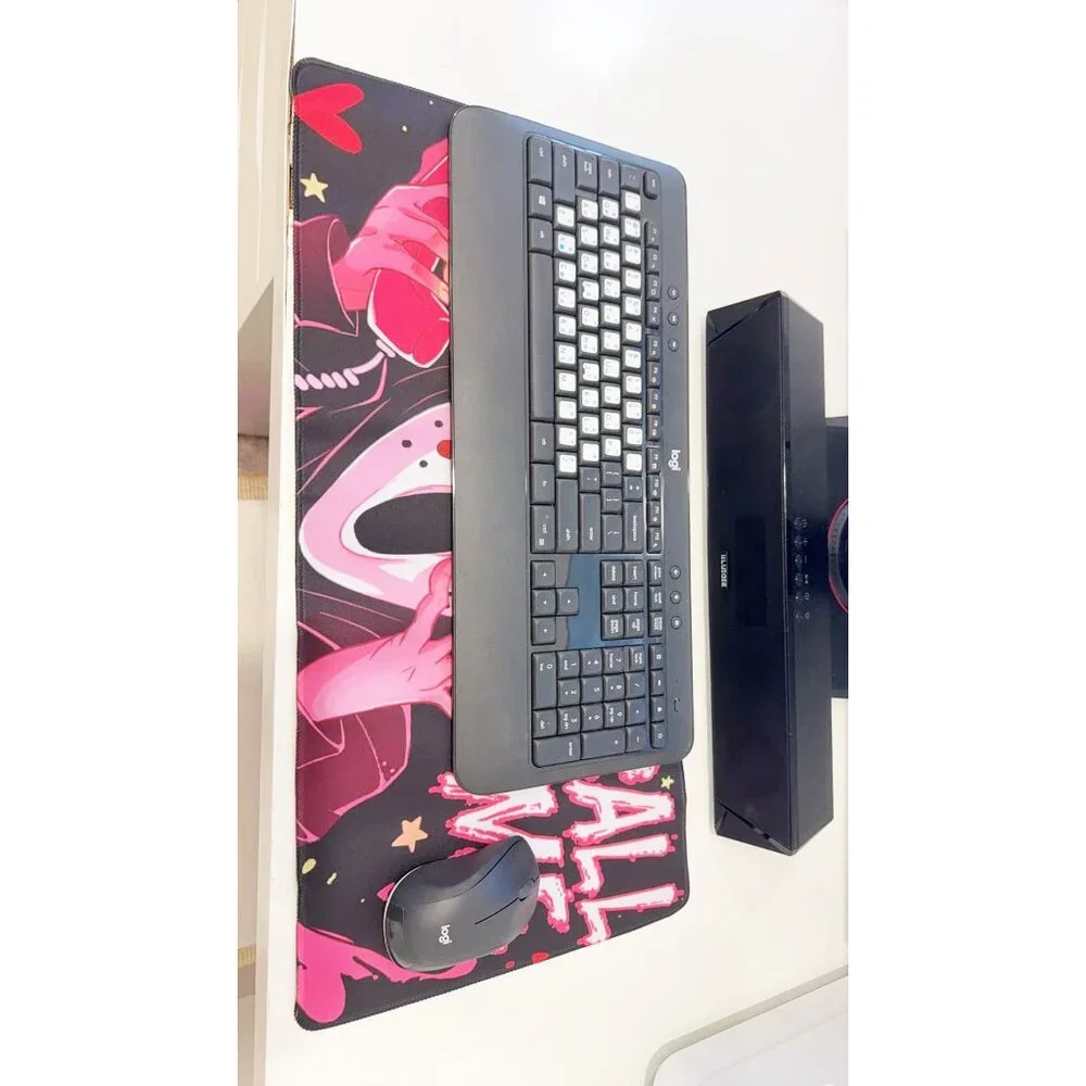 Gothic Horror Extended Mouse Pad - Large Non-Slip Desk Mat for Gaming & Office